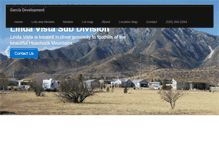 Tablet Screenshot of garciadevelopment.com